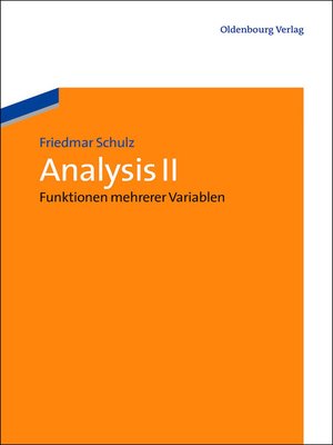 cover image of Analysis II